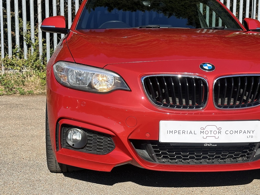BMW 2 Series 220D M Sport Red #2