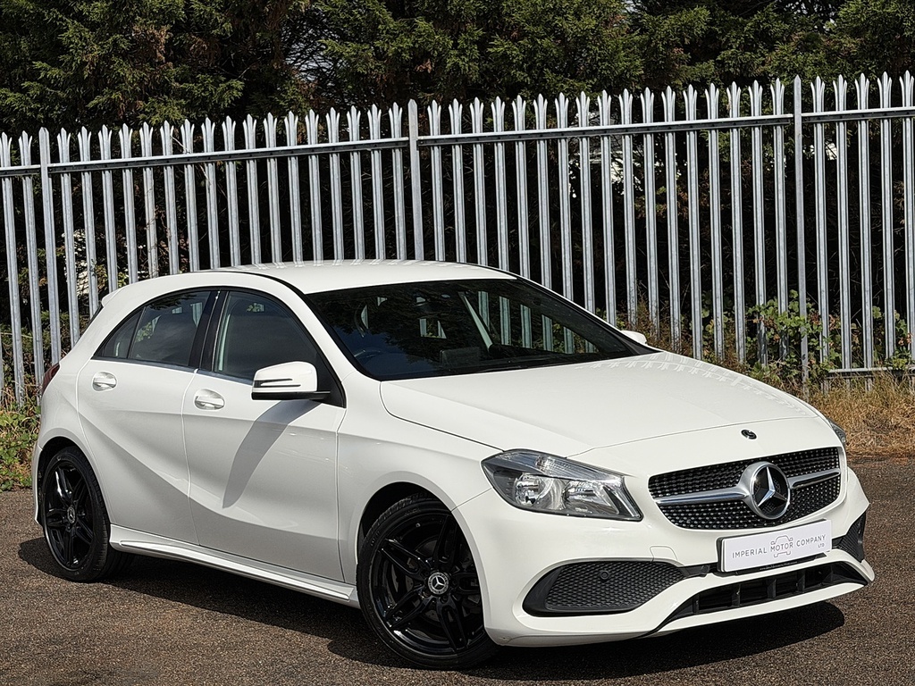 Mercedes-Benz A Class A160 Amg Line White