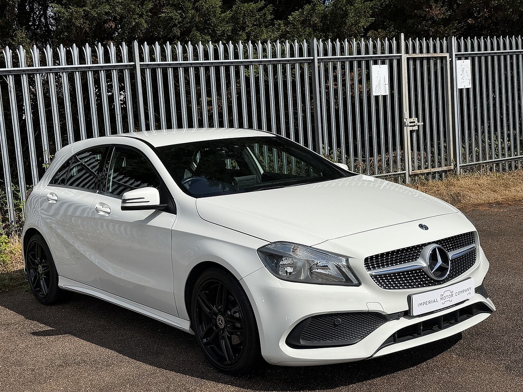 Mercedes-Benz A Class A160 Amg Line White #6