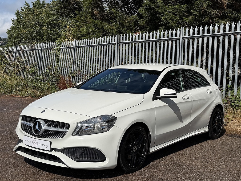 Mercedes-Benz A Class A160 Amg Line White #5