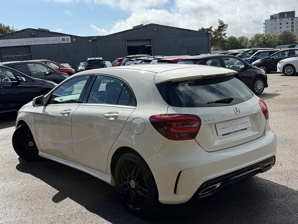 Mercedes-Benz A Class A160 Amg Line White #2