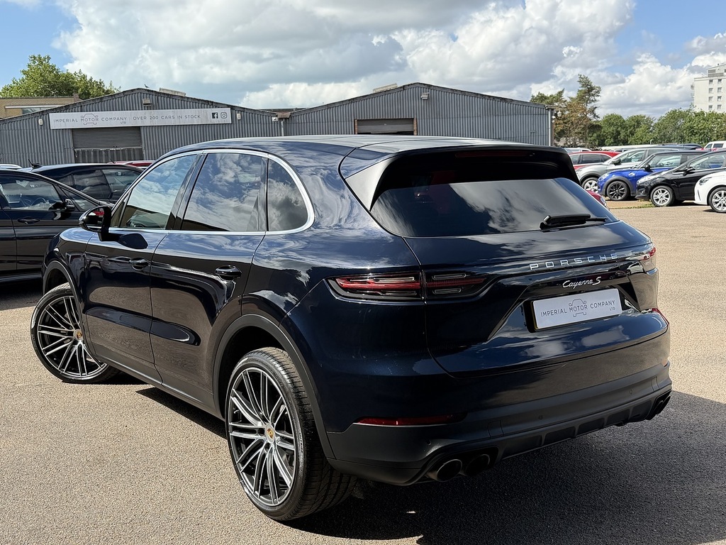 Porsche Cayenne T V6 S Blue #2