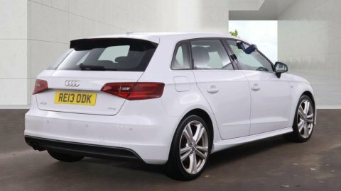 Audi A3 1.4 Tfsi S RE13ODK White #4