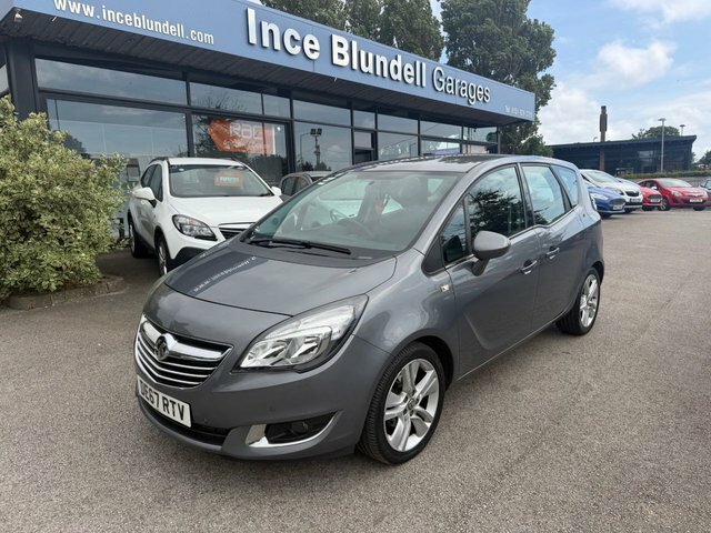 Vauxhall Meriva 1.4I Tech Line Mpv Euro 6 100 P Grey