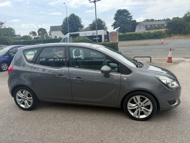 Vauxhall Meriva 1.4I Tech Line Mpv Euro 6 100 P DE67RTV Grey #5