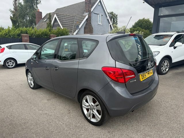 Vauxhall Meriva 1.4I Tech Line Mpv Euro 6 100 P DE67RTV Grey #3