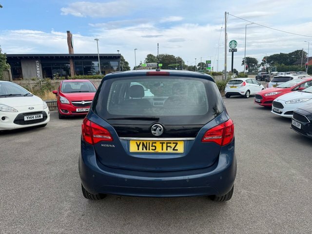Vauxhall Meriva 1.4I Tech Line Mpv Euro 6 100 P Blue #3