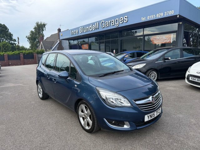 Vauxhall Meriva 1.4I Tech Line Mpv Euro 6 100 P Blue