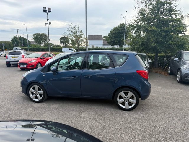 Vauxhall Meriva 1.4I Tech Line Mpv Euro 6 100 P Blue #4
