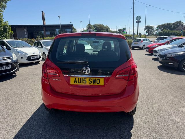 Vauxhall Meriva 1.4I Life Mpv Euro 6 100 Ps Red #5