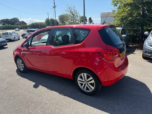 Vauxhall Meriva 1.4I Life Mpv Euro 6 100 Ps Red #4