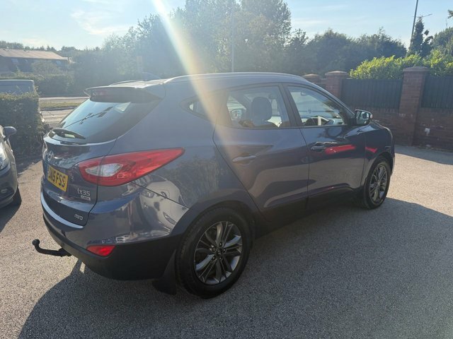 Hyundai Ix35 2.0 Crdi Se Suv 4Wd Euro 5 Nav DA15FSS Blue #4