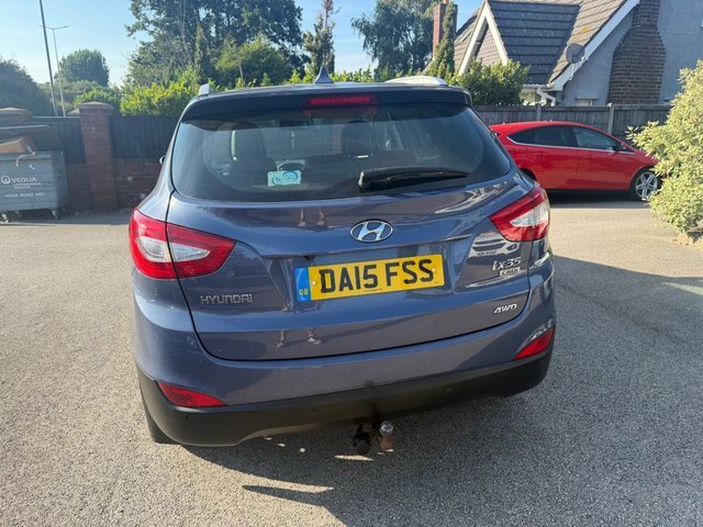 Hyundai Ix35 2.0 Crdi Se Suv 4Wd Euro 5 Nav DA15FSS Blue #5