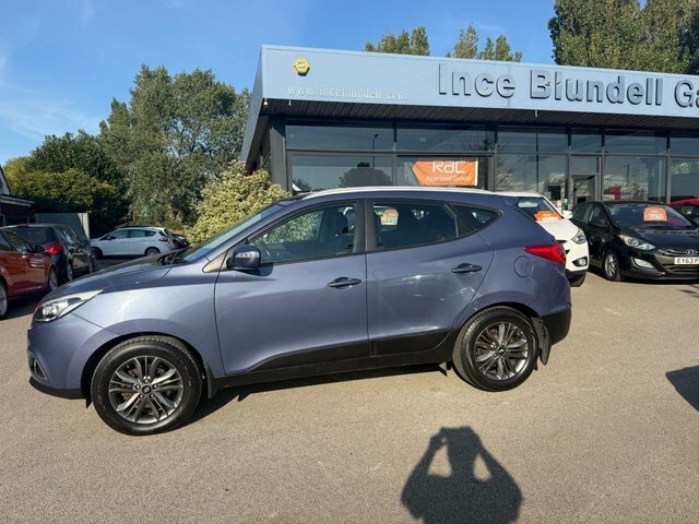 Hyundai Ix35 2.0 Crdi Se Suv 4Wd Euro 5 Nav DA15FSS Blue #3