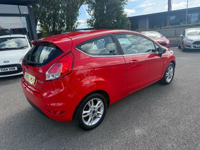 Ford Fiesta 1.25 Zetec Hatchback Euro 6 82 Red #5