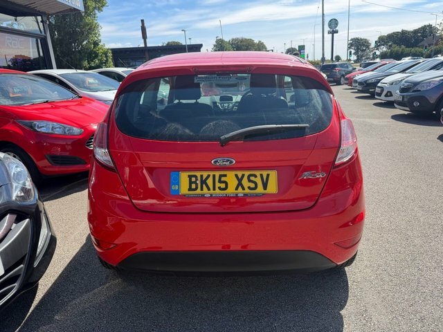 Ford Fiesta 1.25 Zetec Hatchback Euro 6 82 Red #3
