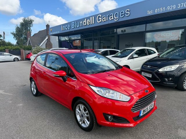 Ford Fiesta 1.25 Zetec Hatchback Euro 6 82 Red