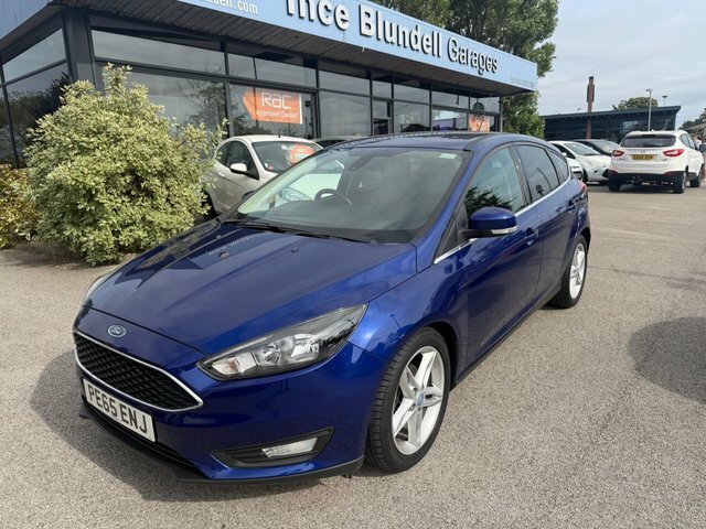 Ford Focus 1.5 Tdci Zetec Hatchback Euro 6 Blue #2