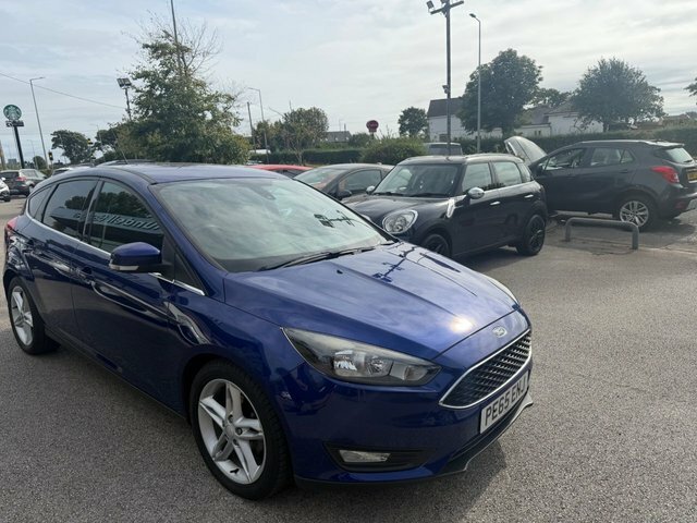 Ford Focus 1.5 Tdci Zetec Hatchback Euro 6 Blue #6