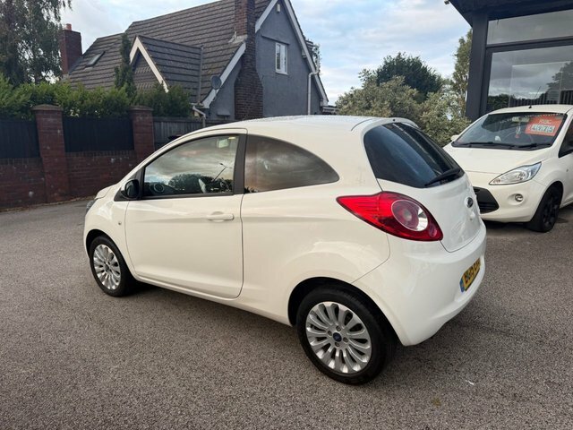 Ford KA 1.2 Zetec Hatchback Euro 5 S S White #2