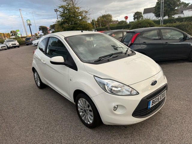 Ford KA 1.2 Zetec Hatchback Euro 5 S S White #5