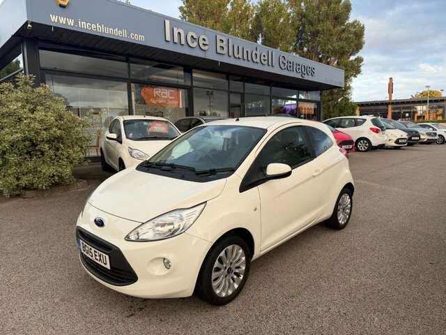 Ford KA 1.2 Zetec Hatchback Euro 5 S S White