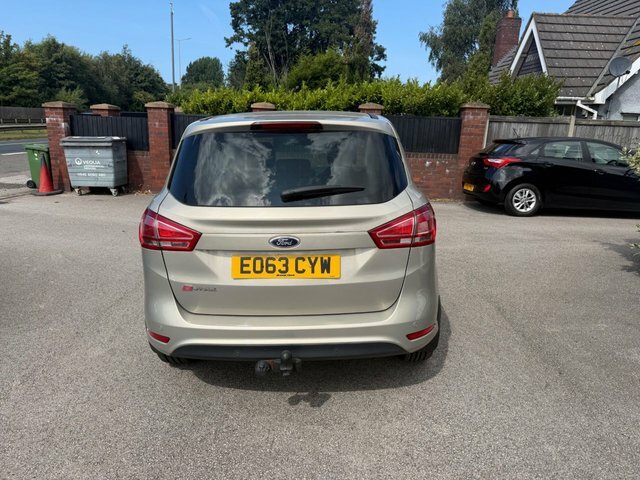 Ford B-Max 1.6 Tdci Titanium Mpv Euro 5 95 EO63CYW Silver #4