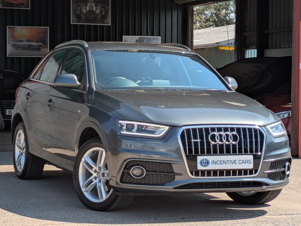 Audi Q3 2.0 Tdi S Line Quattro Low Mileage Sat Grey
