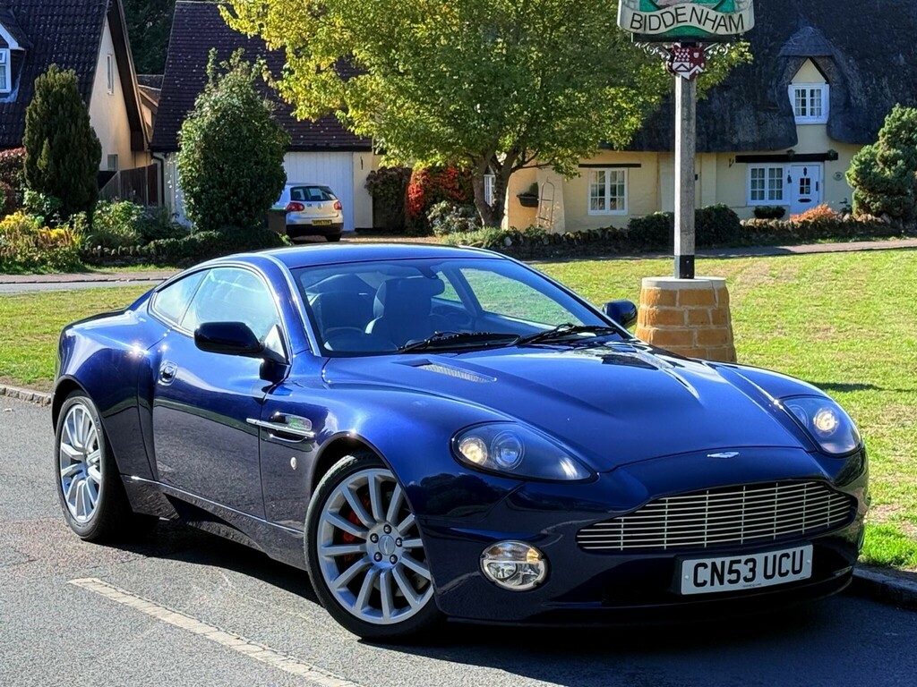 Aston Martin Vanquish 5.9 Coupe 396 Gkm, 460 Bhp Blue #2