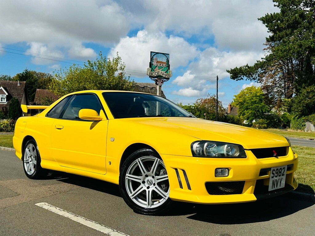 Nissan Skyline R34 Gt-t Yellow #5