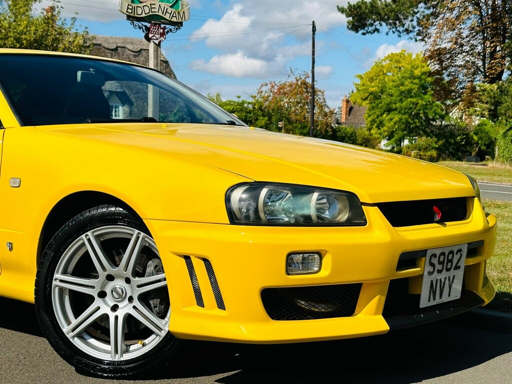 Nissan Skyline R34 Gt-t Yellow #6