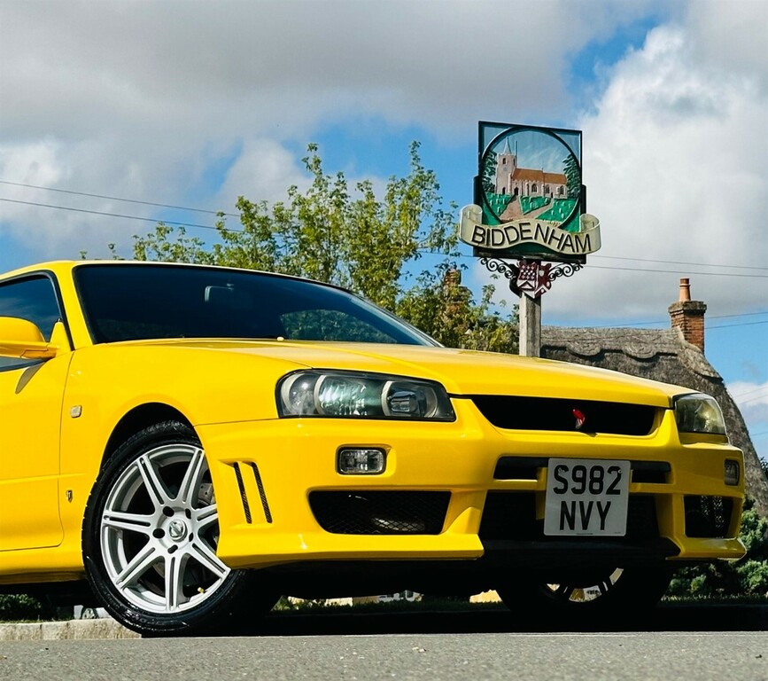 Nissan Skyline R34 Gt-t Yellow #4