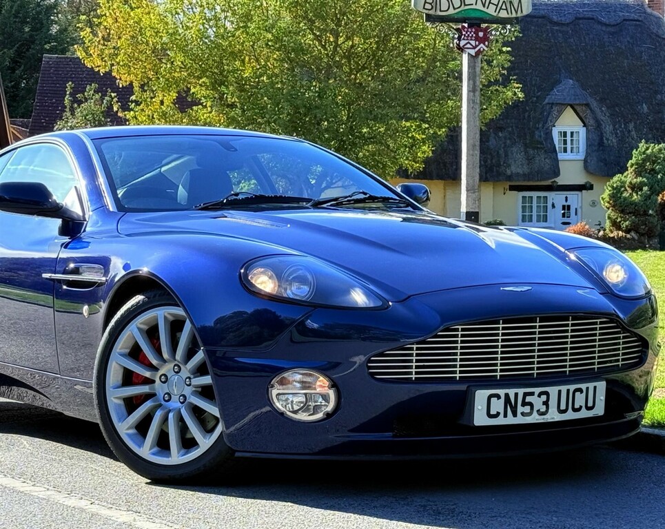 Aston Martin Vanquish 5.9 Coupe 396 Gkm, 460 Bhp Blue #4