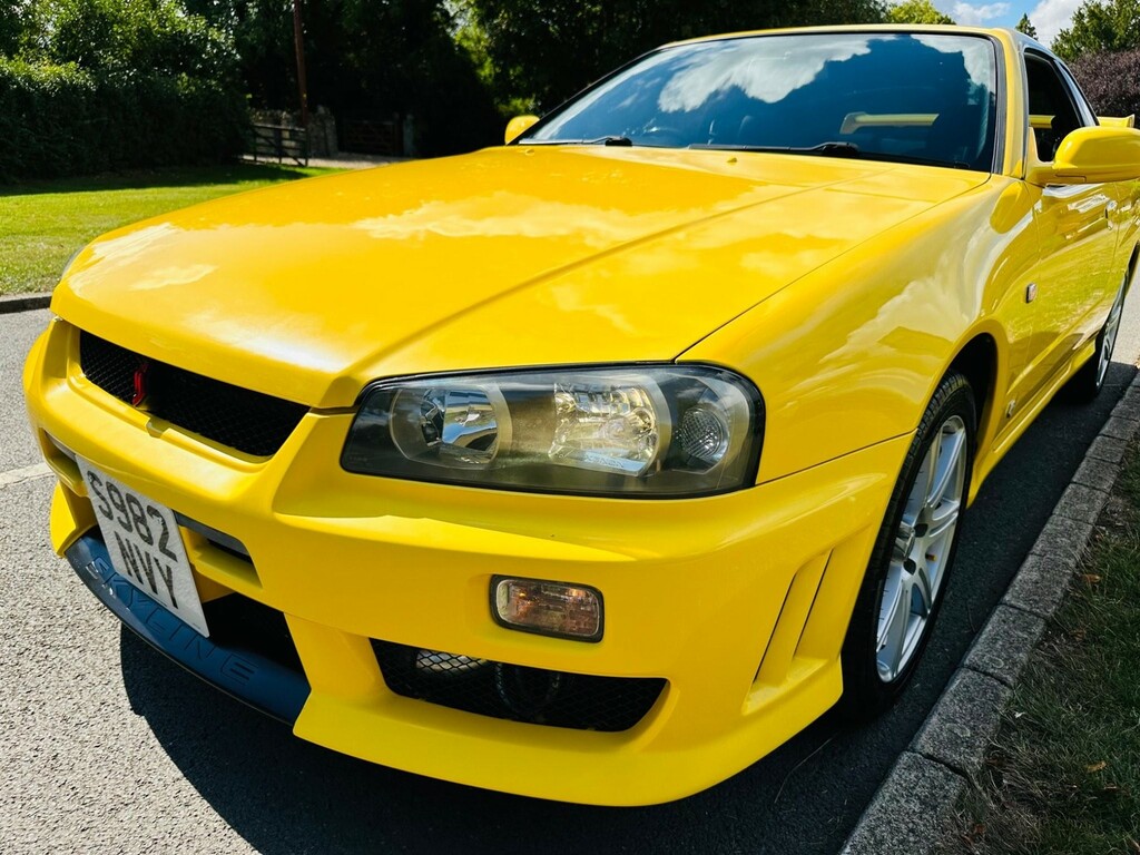 Nissan Skyline R34 Gt-t Yellow #23