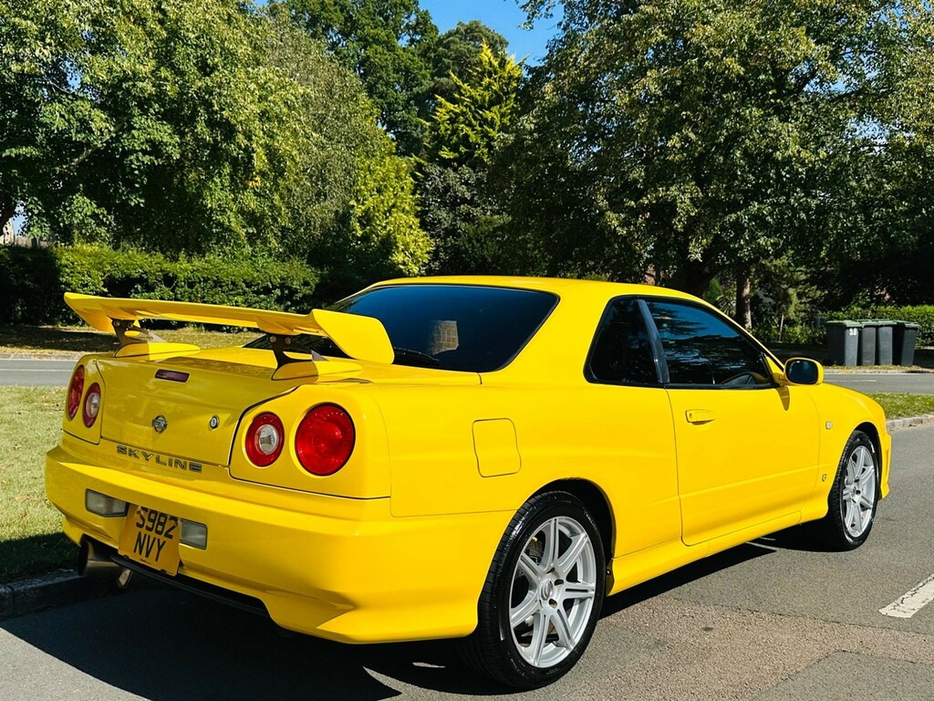 Nissan Skyline R34 Gt-t Yellow #9