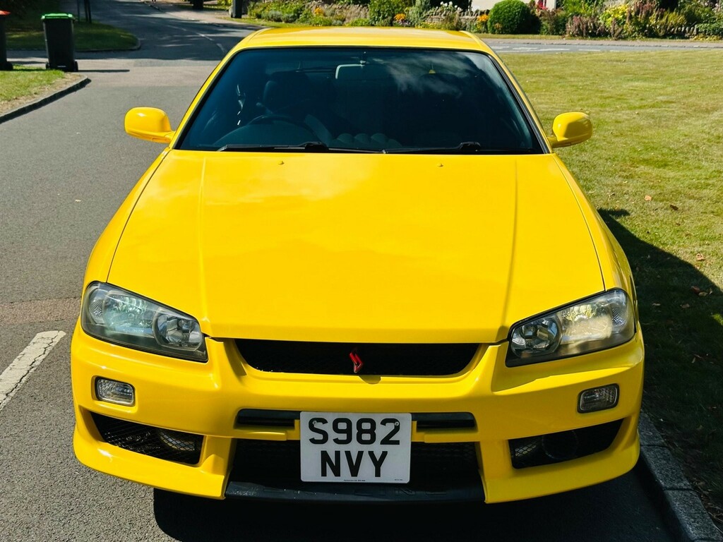 Nissan Skyline R34 Gt-t Yellow #20