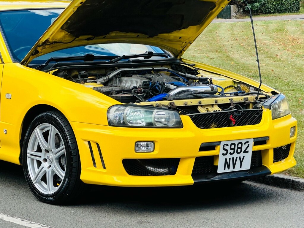 Nissan Skyline R34 Gt-t Yellow #37