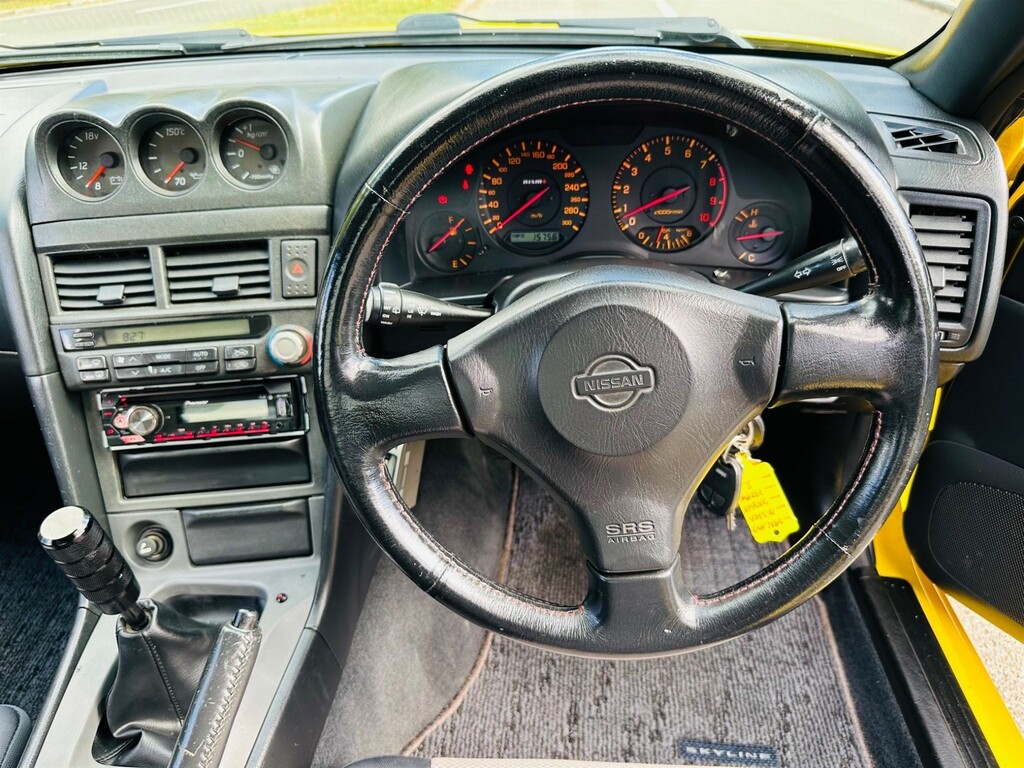 Nissan Skyline R34 Gt-t Yellow #63