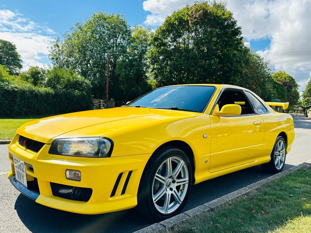 Nissan Skyline R34 Gt-t Yellow #18