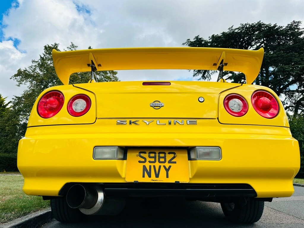 Nissan Skyline R34 Gt-t Yellow #52