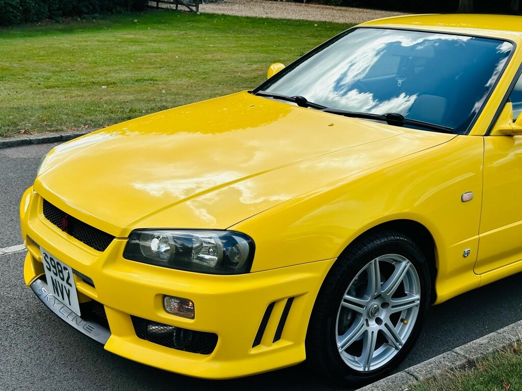 Nissan Skyline R34 Gt-t Yellow #48