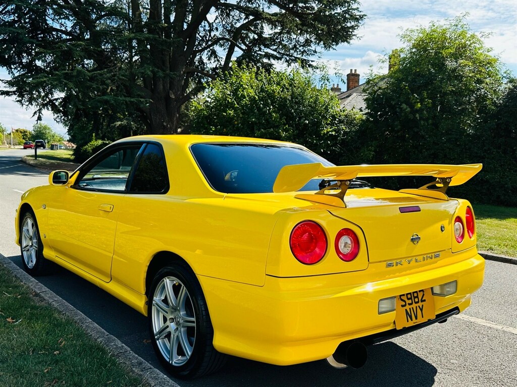 Nissan Skyline R34 Gt-t Yellow #12