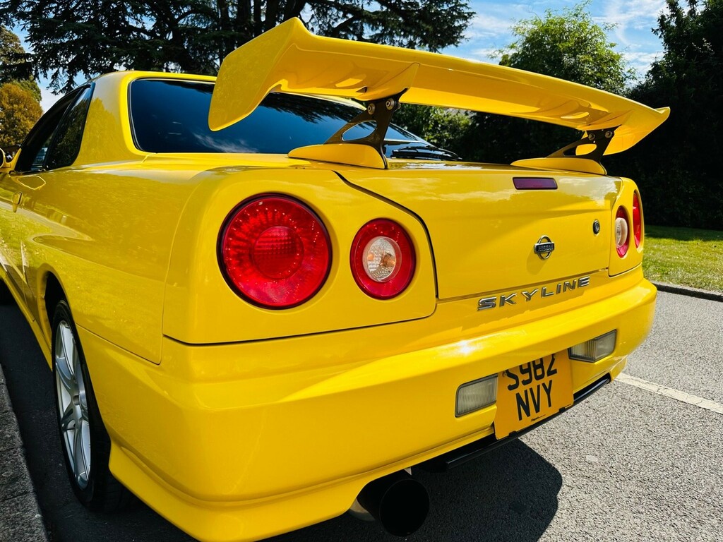 Nissan Skyline R34 Gt-t Yellow #27