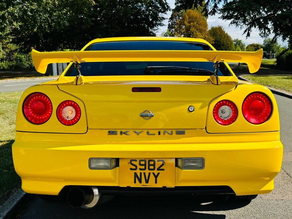 Nissan Skyline R34 Gt-t Yellow #10