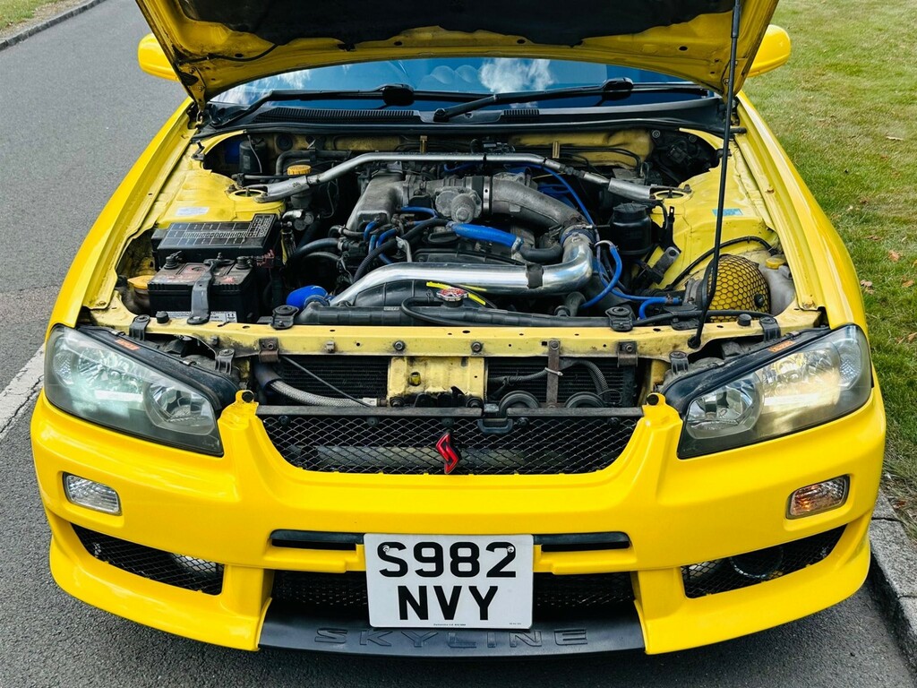 Nissan Skyline R34 Gt-t Yellow #38