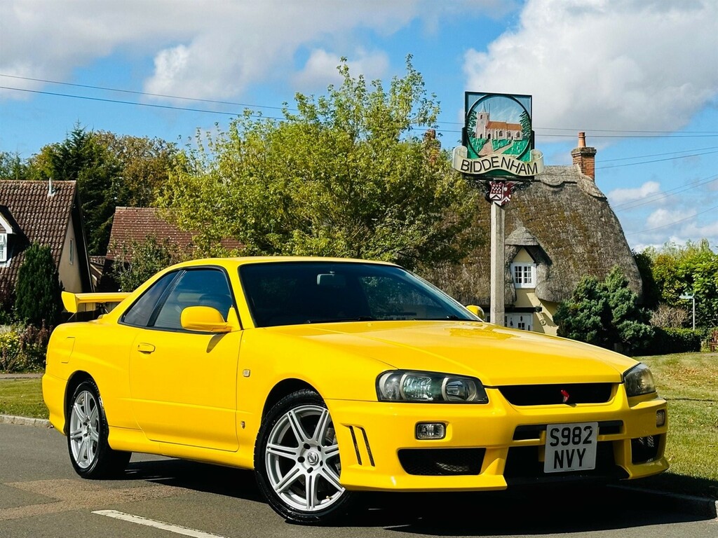 Nissan Skyline R34 Gt-t Yellow #2