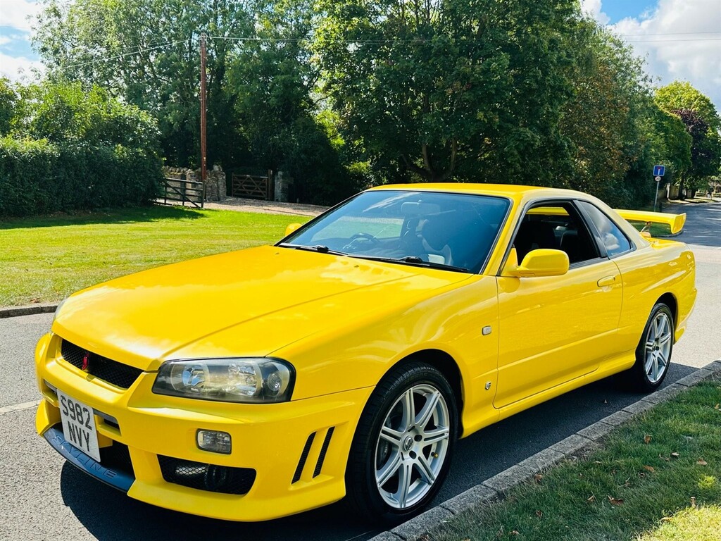 Nissan Skyline R34 Gt-t Yellow #17