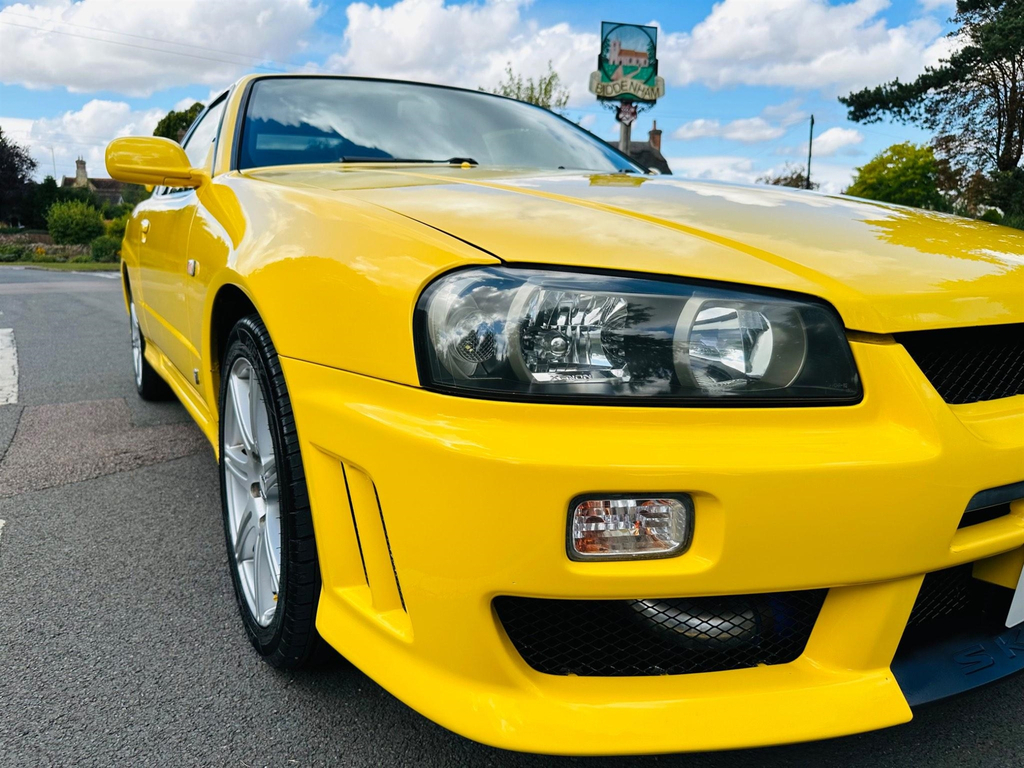 Nissan Skyline R34 Gt-t Yellow #46