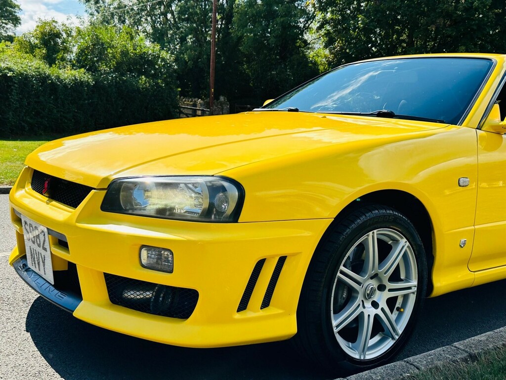 Nissan Skyline R34 Gt-t Yellow #19