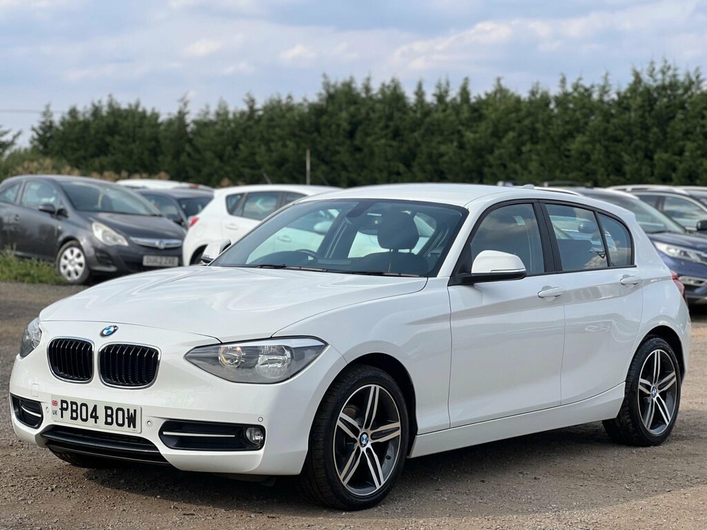 BMW 1 Series 2.0 116D Sport Euro 5 Ss White #3